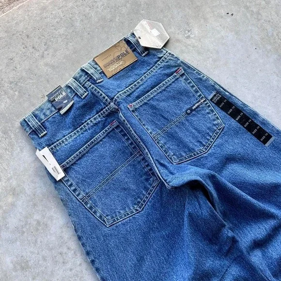 Brand New Denim y2k South Pole Jeans Women sizes 6-8 - Picture 5 of 7